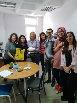 Happy B. Day to our Prof. Ebru TOKSOY ONER. B Day comes first 
